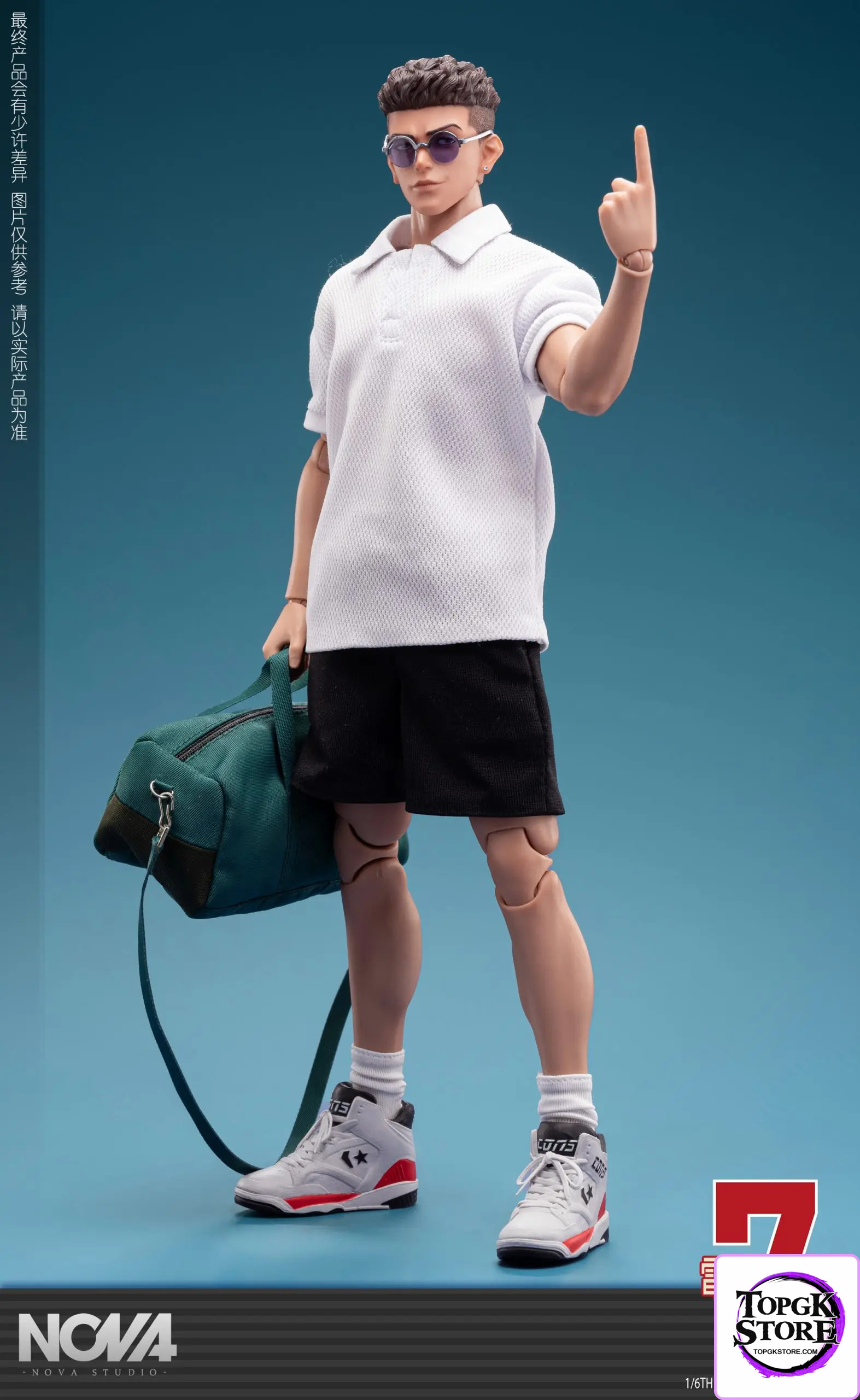 NOVA Studio – Slam Dunk 1/6 movable No. 7 basketball player Miyagi Ryota - Photo 11 | TopGKStore