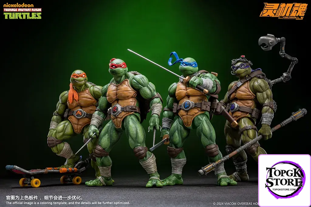 LING JIHUN – Teenage Mutant Ninja Turtles Leonardo & Raphael (Licensed) - Photo 9 | TopGKStore