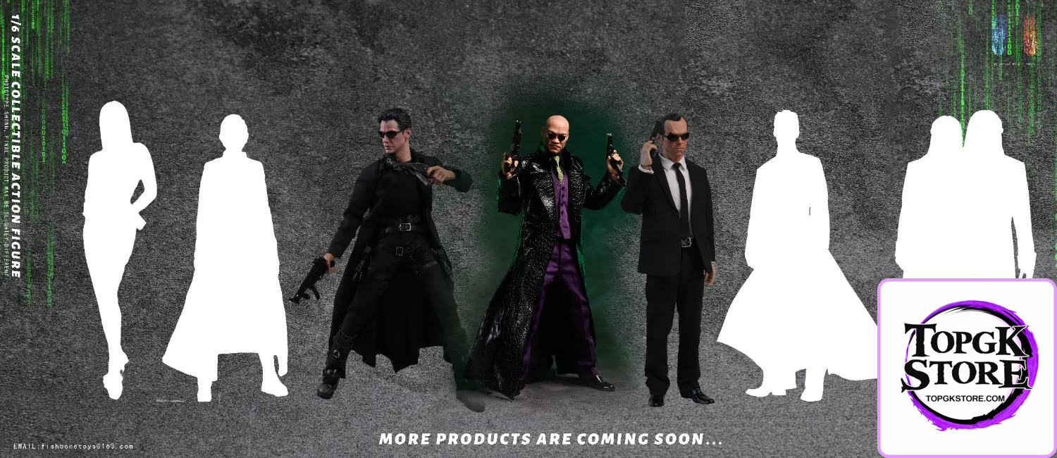 FISH BONETOYS – 1/6 The Matrix Resurrections Morpheus Action Figure NO:FB-Z014 - Photo 12 | TopGKStore