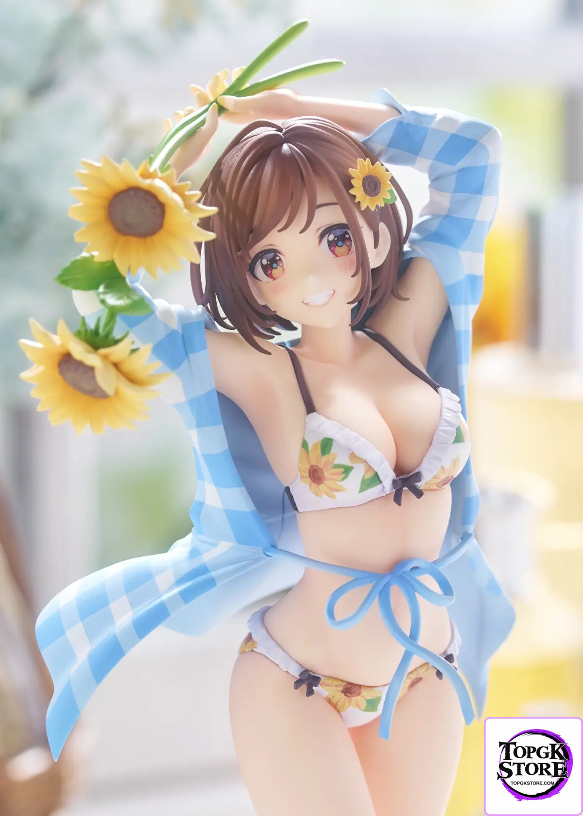 PLUM – Sunflower Girl Illustration by EnMorikura (Licensed) - Photo 7 | TopGKStore
