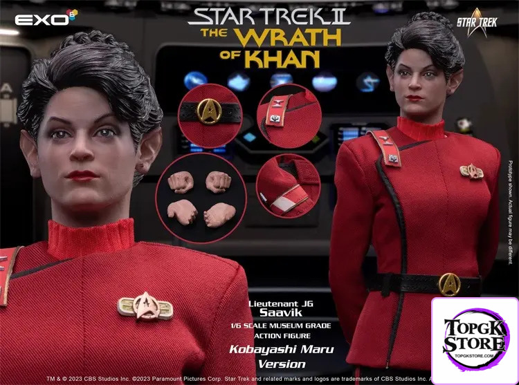 EXO-6 – Star Trek 1/6 Saavik (Licensed) - Photo 11 | TopGKStore