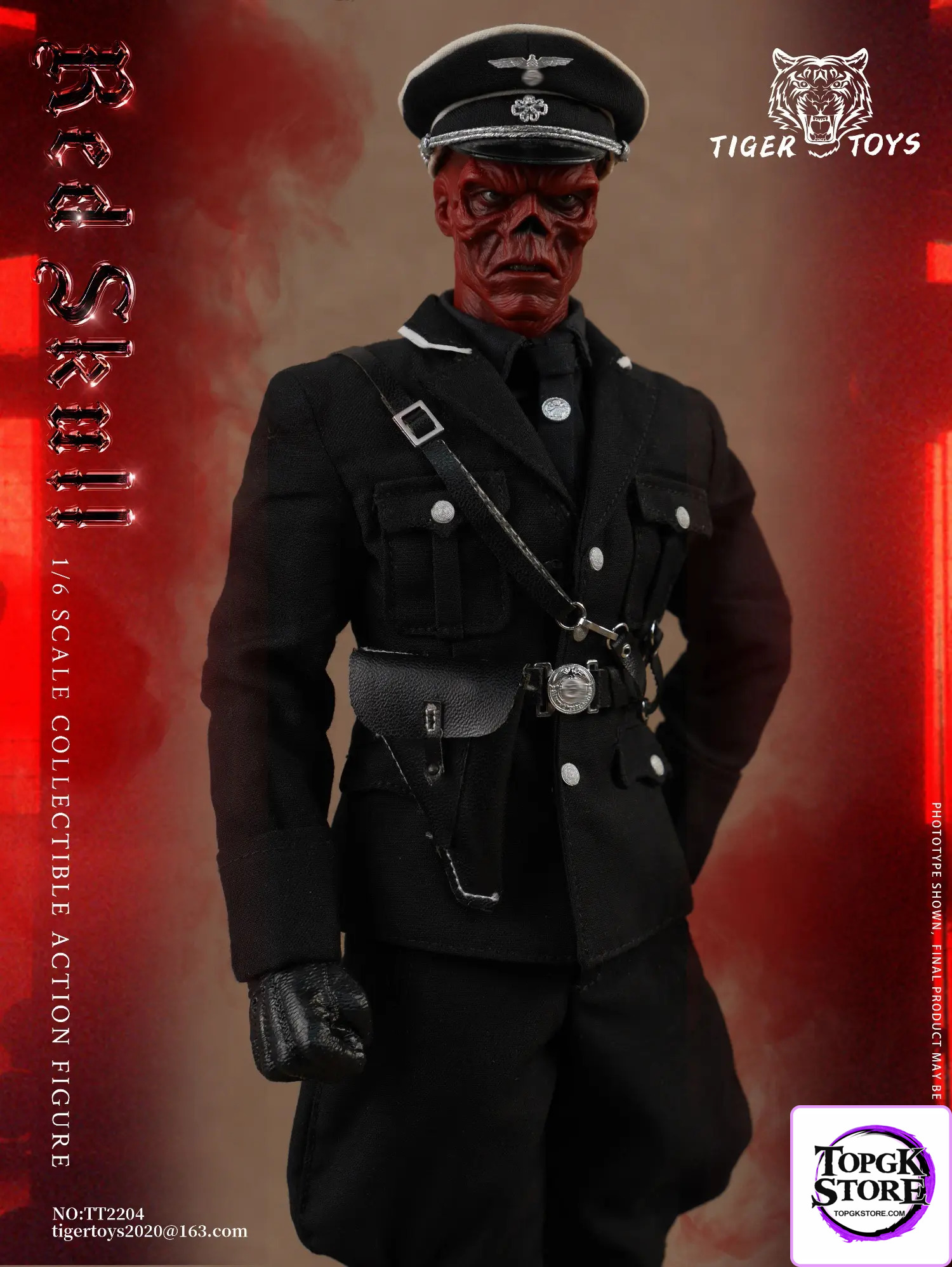 TIGERTOYS Studio – Marvel Red Skull Johann Schmidt 1/6 NO:TT2204 Action Figure - Photo 4 | TopGKStore