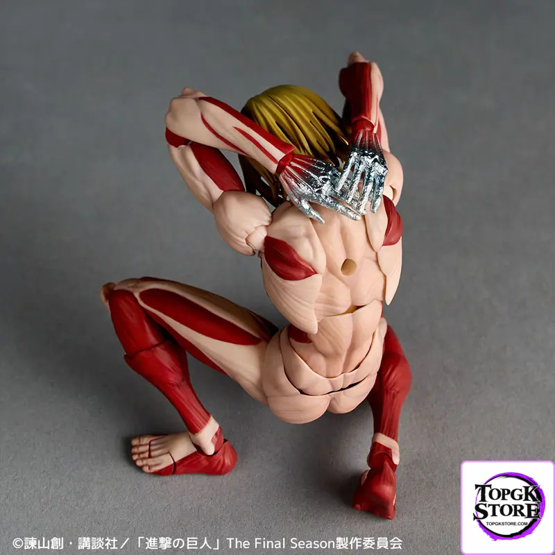 Kaiyodo – Revoltech Amazing Yamaguchi Attack on Titan Armored Titan & Female Titan (Licensed) - Photo 34 | TopGKSto