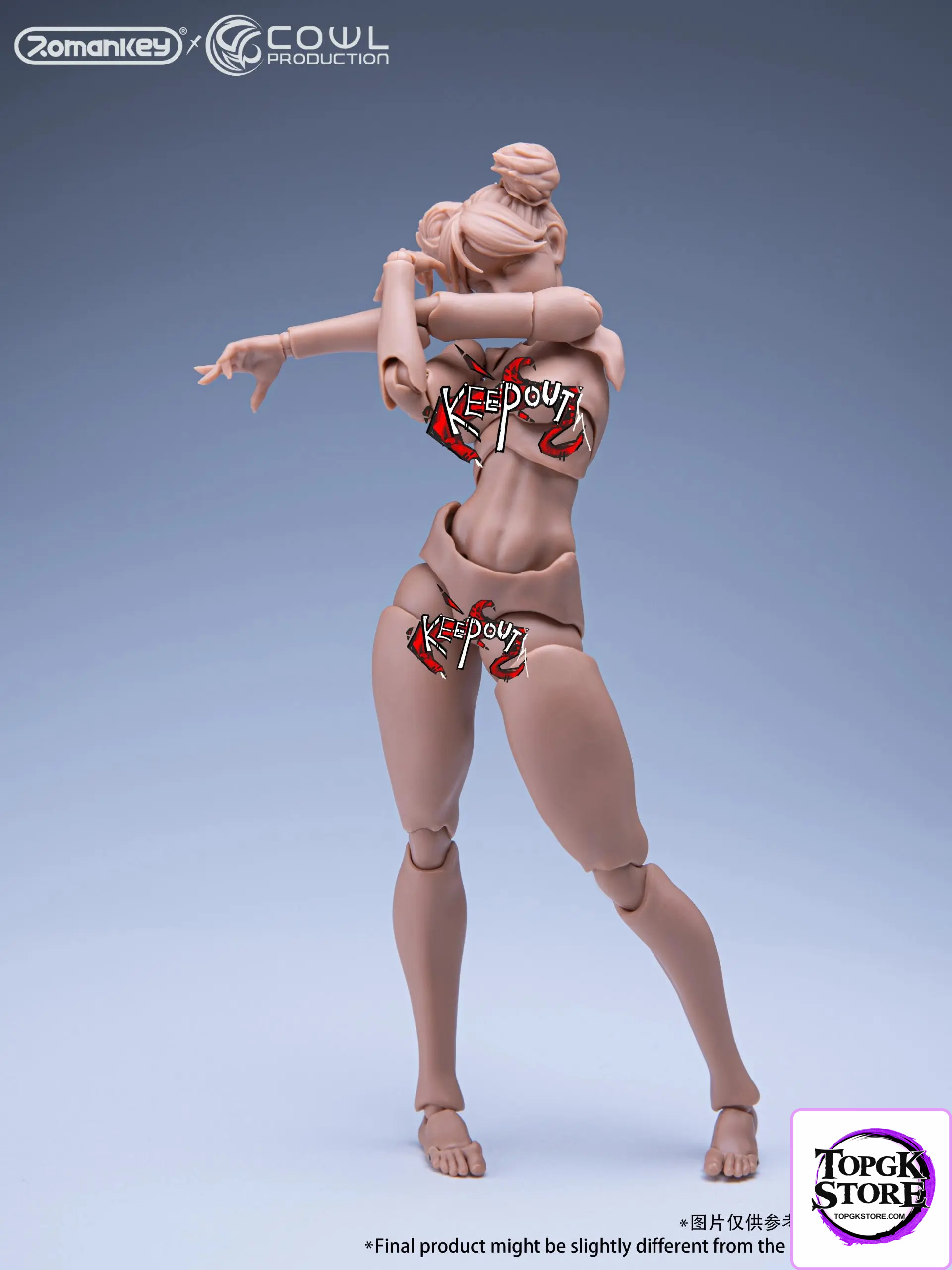 Romankey Studio – 1/12 Scale Highly Articulated Female Body Reissue (Licensed) - Photo 4 | TopGKStore
