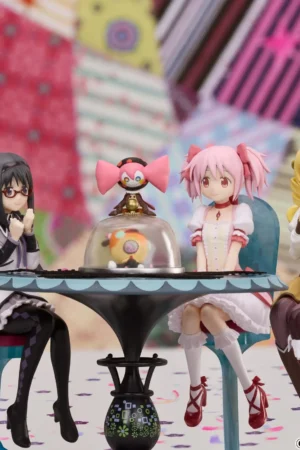 Aniplex – Puella Magi Madoka Magica The Movie -Rebellion- Tea Party Cake Song Ver. Non Scale Figure (Licensed) - Photo