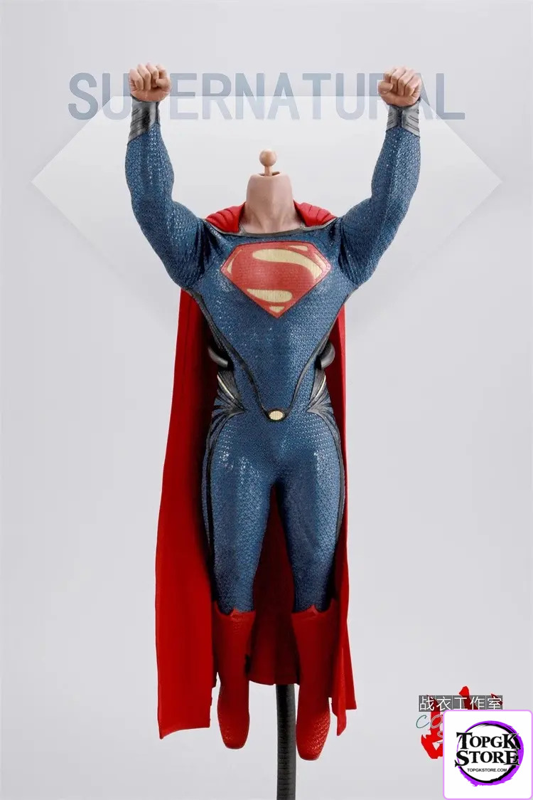 COMBA SUIT – DC SN01 1/6 Male Body and Clothes for Superman Without Head - Photo 2 | TopGKStore