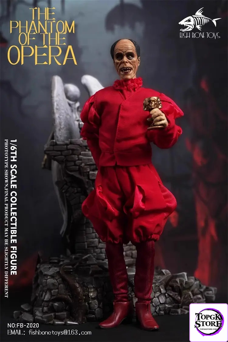 FISH BONETOYS – The Phantom of the Opera NO: FB-Z020 Opera Ghost Shadow 1/6 scale action figure - Photo 1 | TopGKStore