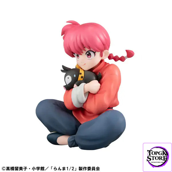MegaHouse – G.E.M. Series TV Anime “Ranma 1/2” Palm Size Ranma & Shampoo Complete Figure (Licensed) - P