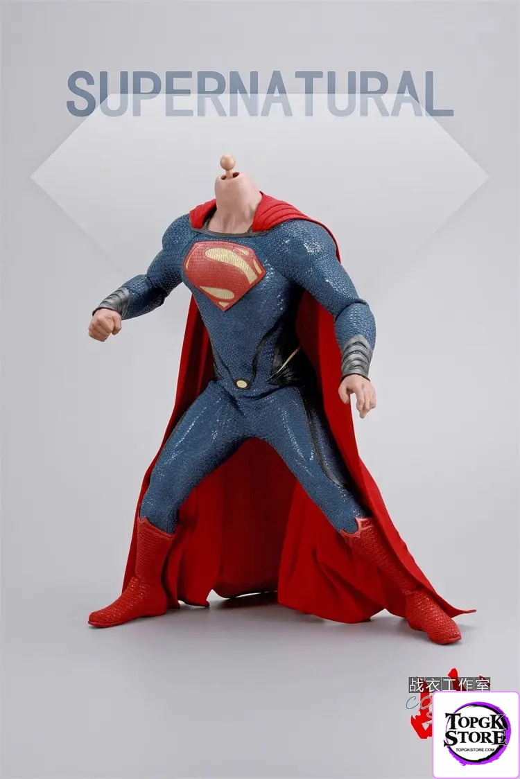 COMBA SUIT – DC SN01 1/6 Male Body and Clothes for Superman Without Head - Photo 4 | TopGKStore