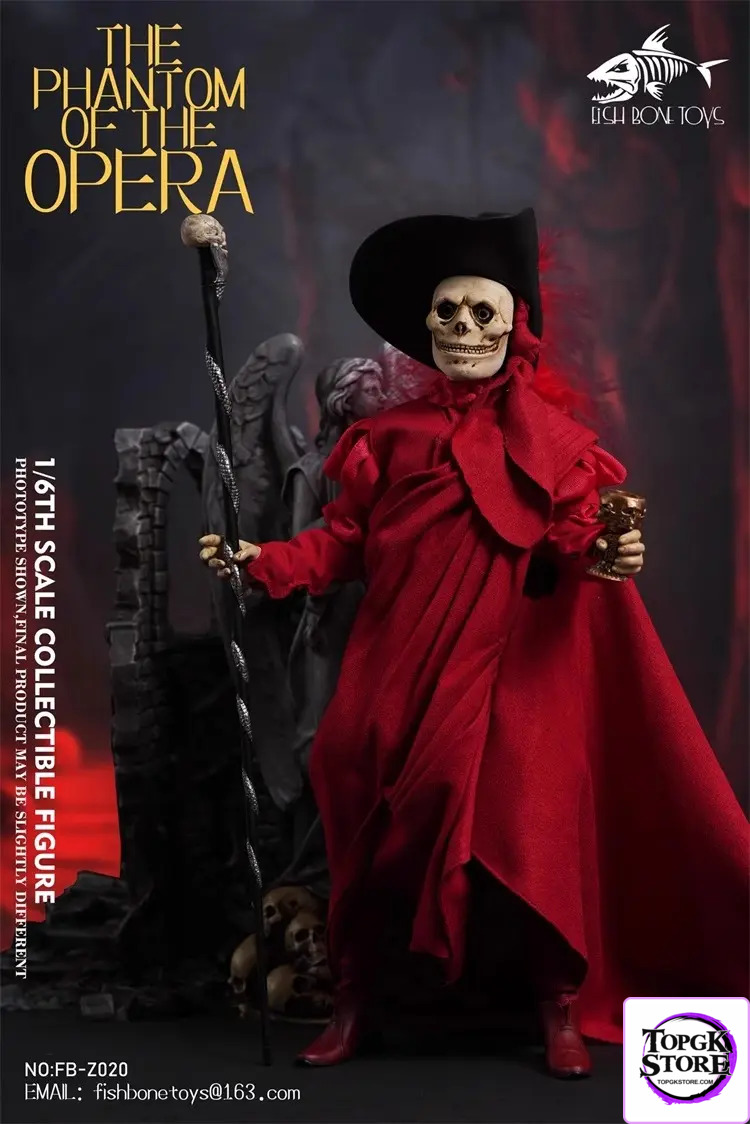 FISH BONETOYS – The Phantom of the Opera NO: FB-Z020 Opera Ghost Shadow 1/6 scale action figure - Photo 4 | TopGKStore