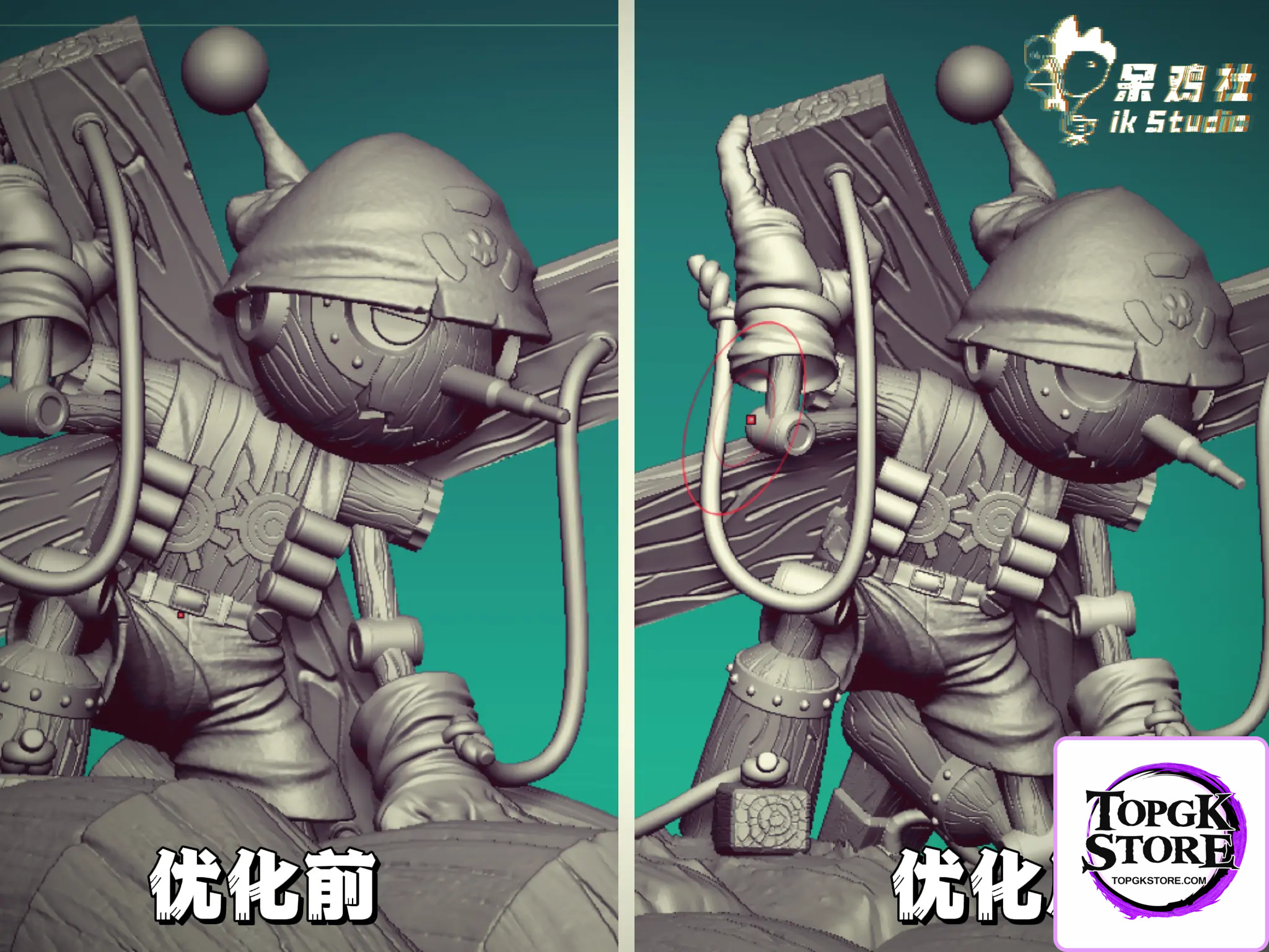 IK Studio – Digimon Dark Masters Pinochimon - Photo 4 | TopGKStore