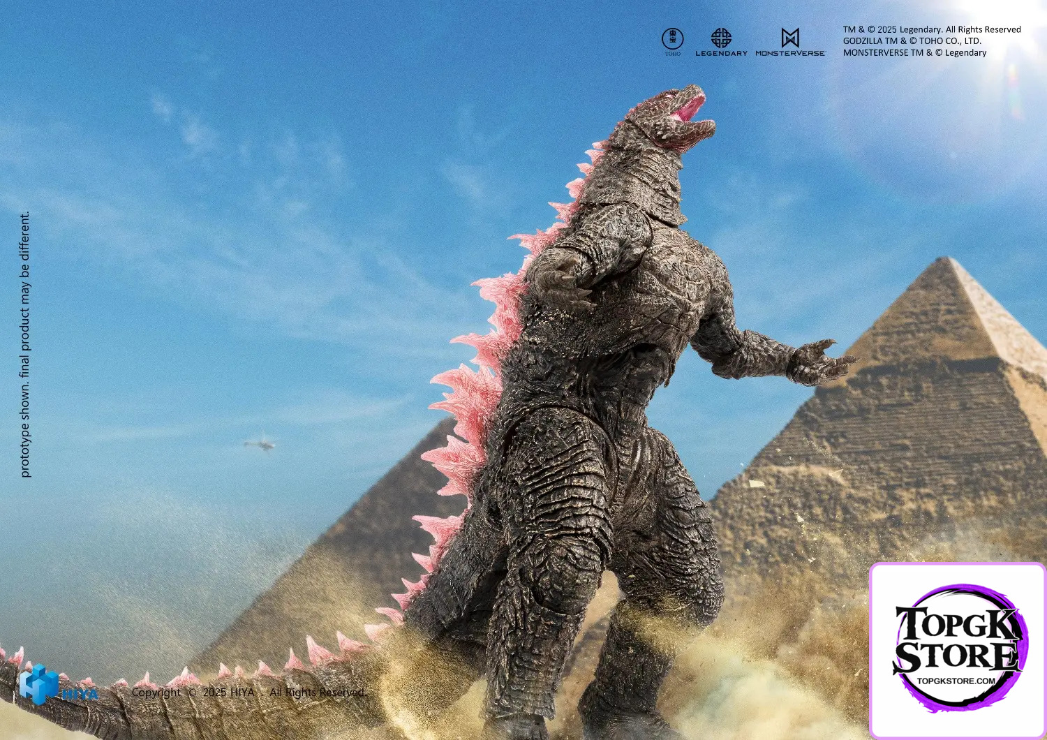 HIYA Toys – Godzilla x Kong: The New Empire Evolved Thermal Blast Godzilla EBG0439 (Licensed) - Photo 19 | TopGKStore