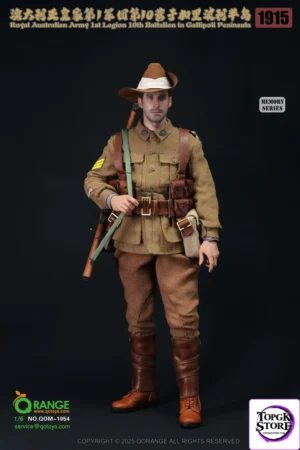 QORANGE QOTOYS - 1/6 Royal Australian Army 1st Legion 10th Battalion in Gallipoli Peninsula 1915 NO.QOM-1054 Accessory pack (