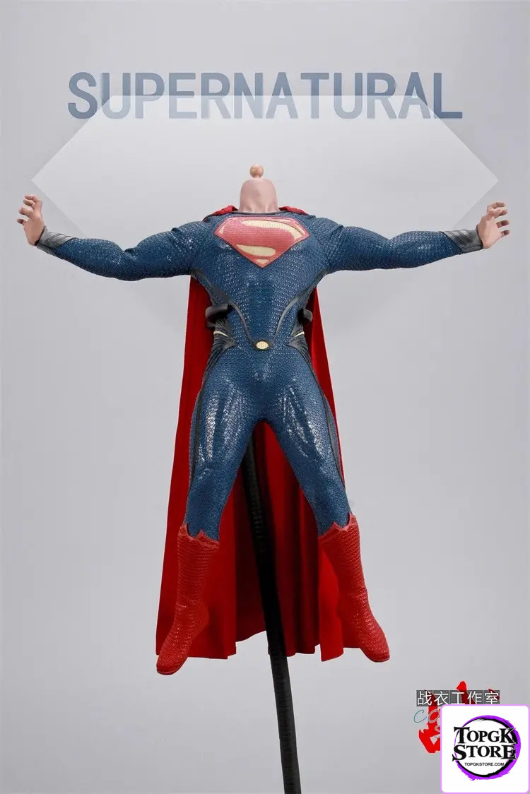 COMBA SUIT – DC SN01 1/6 Male Body and Clothes for Superman Without Head - Photo 5 | TopGKStore