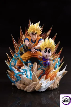 M.H.T Studio - Shinnosuke Nohara X Nohara Hiroshi COS Dragon Ball Father-Son Wave Crayon Shin-chan - Photo 1 | TopGKStore