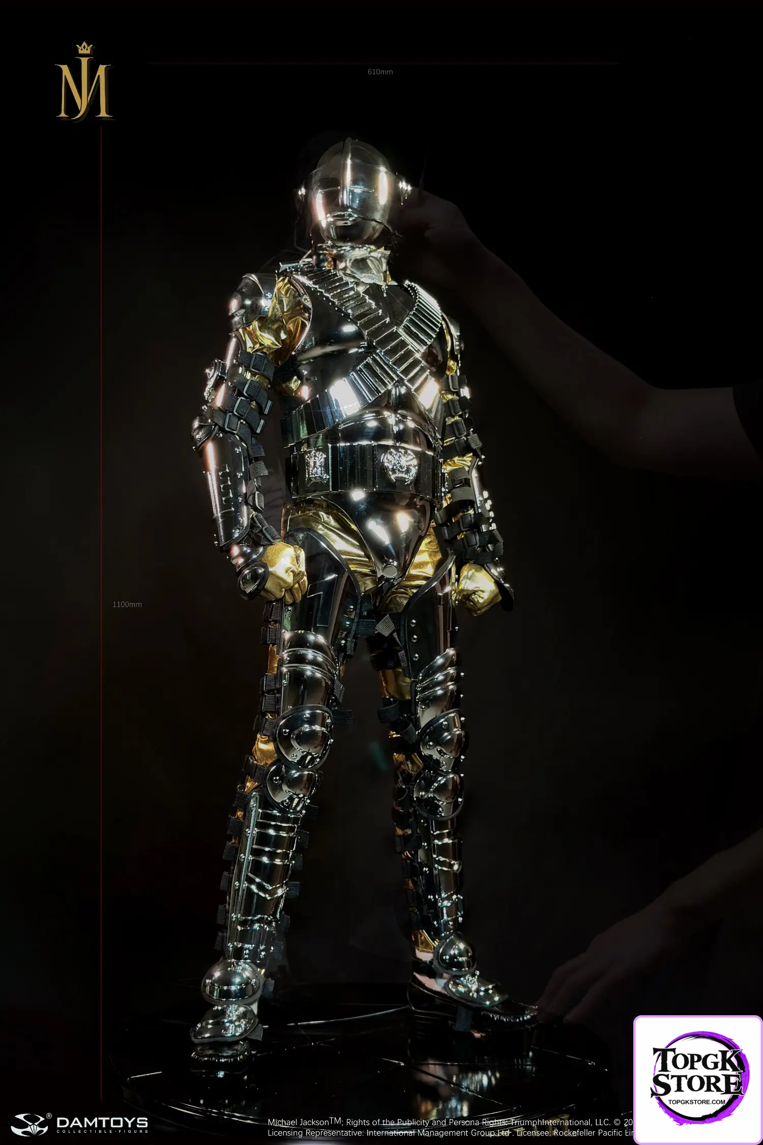 DAMTOYS – 1/2 Scale Michael Jackson Statue CSX026 CSX026S (Licensed) - Photo 7 | TopGKStore