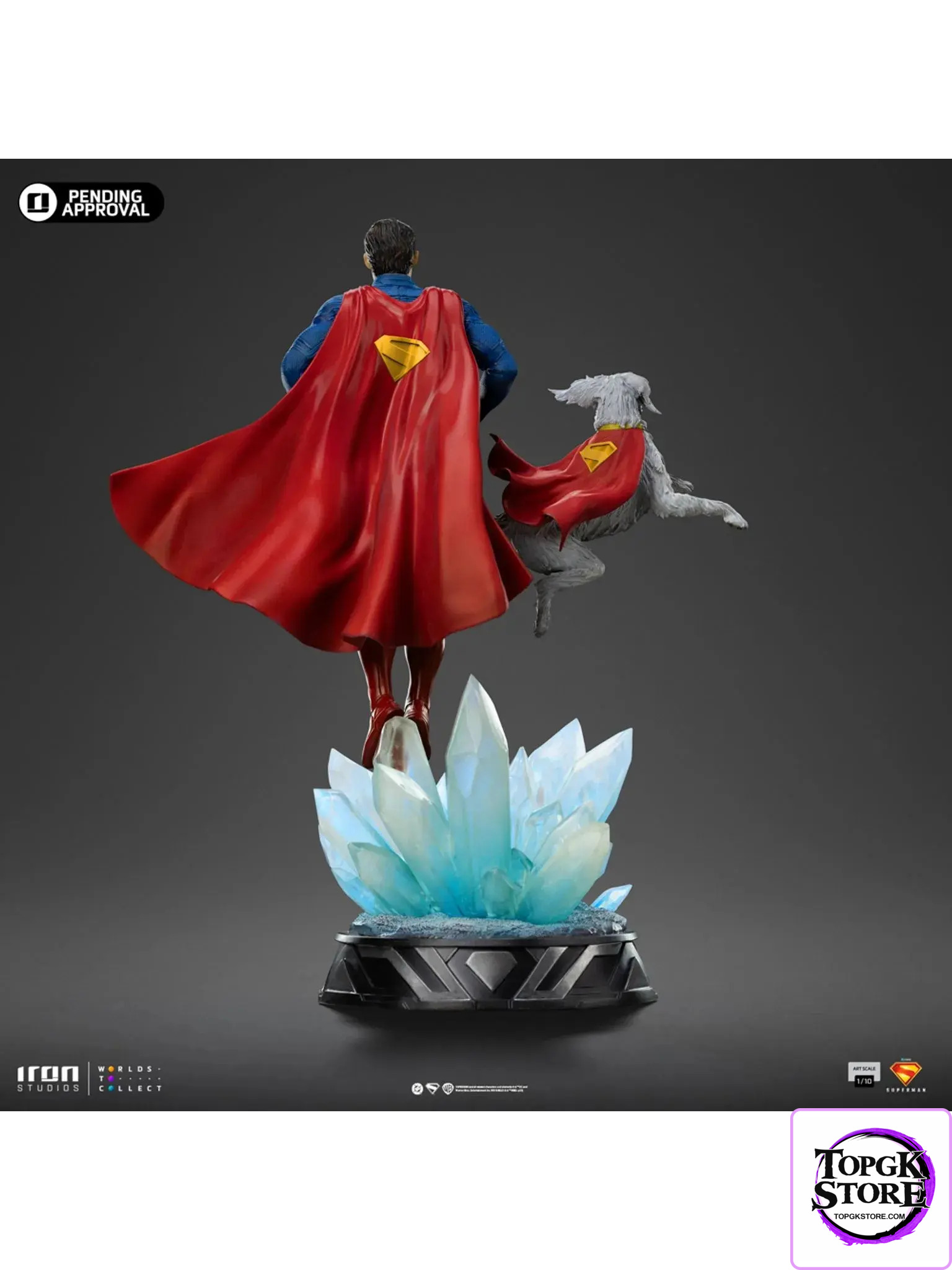 Iron Studio – Superman: Legacy Superman and Krypto SMMOVIE203525-10 (Licensed) - Photo 11 | TopGKStore
