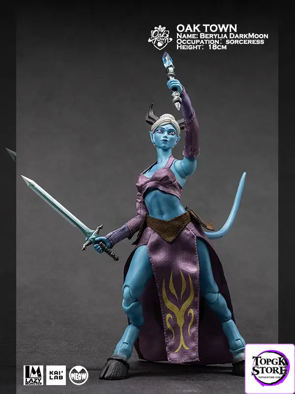 Lazy Monster Studio – Oak town Berylia Dark Moon Assassin & Sorceress (Licensed) - Photo 19 | TopGKStore