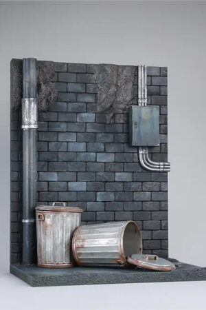 MMMTOYS – 1/12 Scale Diorama Rusty Alley M2509 (Licensed) - Photo 1 | TopGKStore