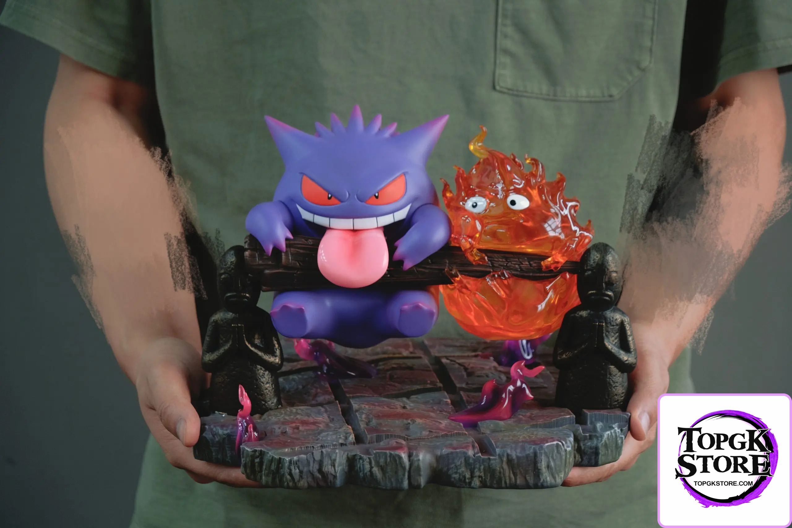 MMLAND Studio – Pokémon & Howl’s Moving Castle Gengar and Calcifer Linkage - Photo 9 | TopGKStore