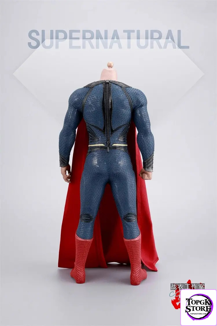 COMBA SUIT – DC SN01 1/6 Male Body and Clothes for Superman Without Head - Photo 6 | TopGKStore