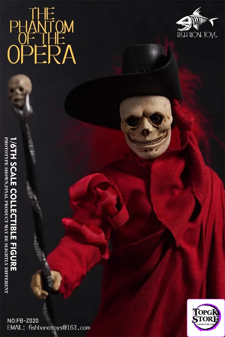 FISH BONETOYS – The Phantom of the Opera NO: FB-Z020 Opera Ghost Shadow 1/6 scale action figure - Photo 6 | TopGKStore