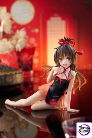 Taito – To Love-Ru Darkness Desktop Cute Figure – Mikan Yuuki Cheongsam Version (Licensed) - Photo 1 | TopGKStore