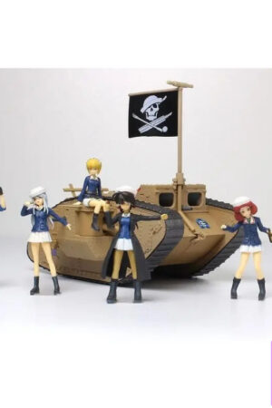 PLATZ – Girls und Panzer: Final Chapter 1/35 Chibi Scale with Crew Figures Mk.Ⅳ Tank (Licensed) - Photo 1 | TopGKStore