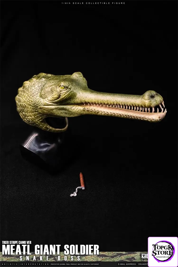 EKUAZ – MEATL GIANT SOLDIER 1/6 SNAKE BOSS EKS010 EKS011 (Licensed) - Photo 12 | TopGKStore