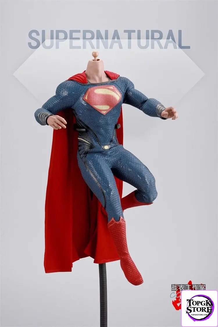 COMBA SUIT – DC SN01 1/6 Male Body and Clothes for Superman Without Head - Photo 7 | TopGKStore