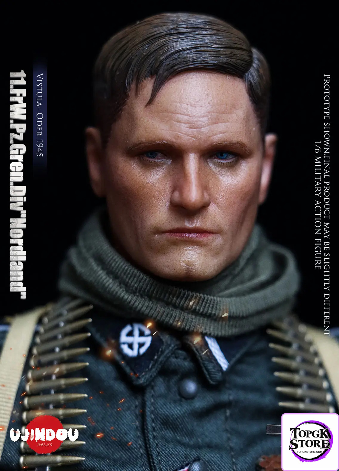 UJINDOU – 1/6 WWII 11. FrW. Pz. Gren. Div “Nordland”, Vistula – Oder 1945 UD9051 (Licensed) - Photo 1
