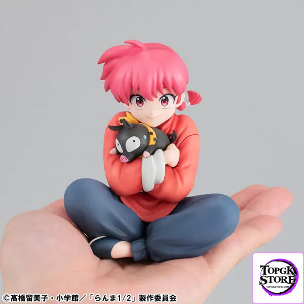 MegaHouse – G.E.M. Series TV Anime “Ranma 1/2” Palm Size Ranma & Shampoo Complete Figure (Licensed) - P