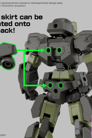 BANDAI SPIRITS – 30MM 1/144 eEXM-23 TECPROT 02 (Licensed) - Photo 2 | TopGKStore