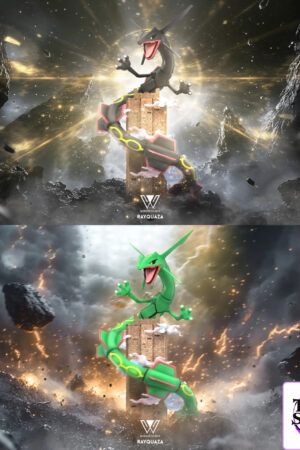 Wonder Studio – Pokémon Hoenn Region Super-ancient Pokémon Rayquaza - Photo 2 | TopGKStore