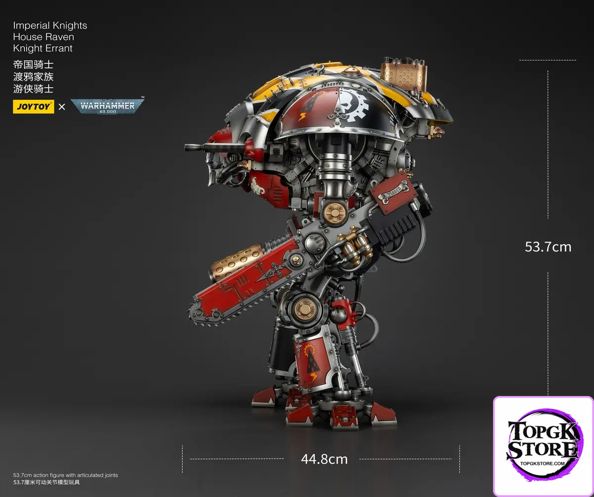 JOYTOY – Ultramarines Relic Secundus Armour & Imperial Knights House Raven Knight Errant JT01536 JT9305 (Licensed)