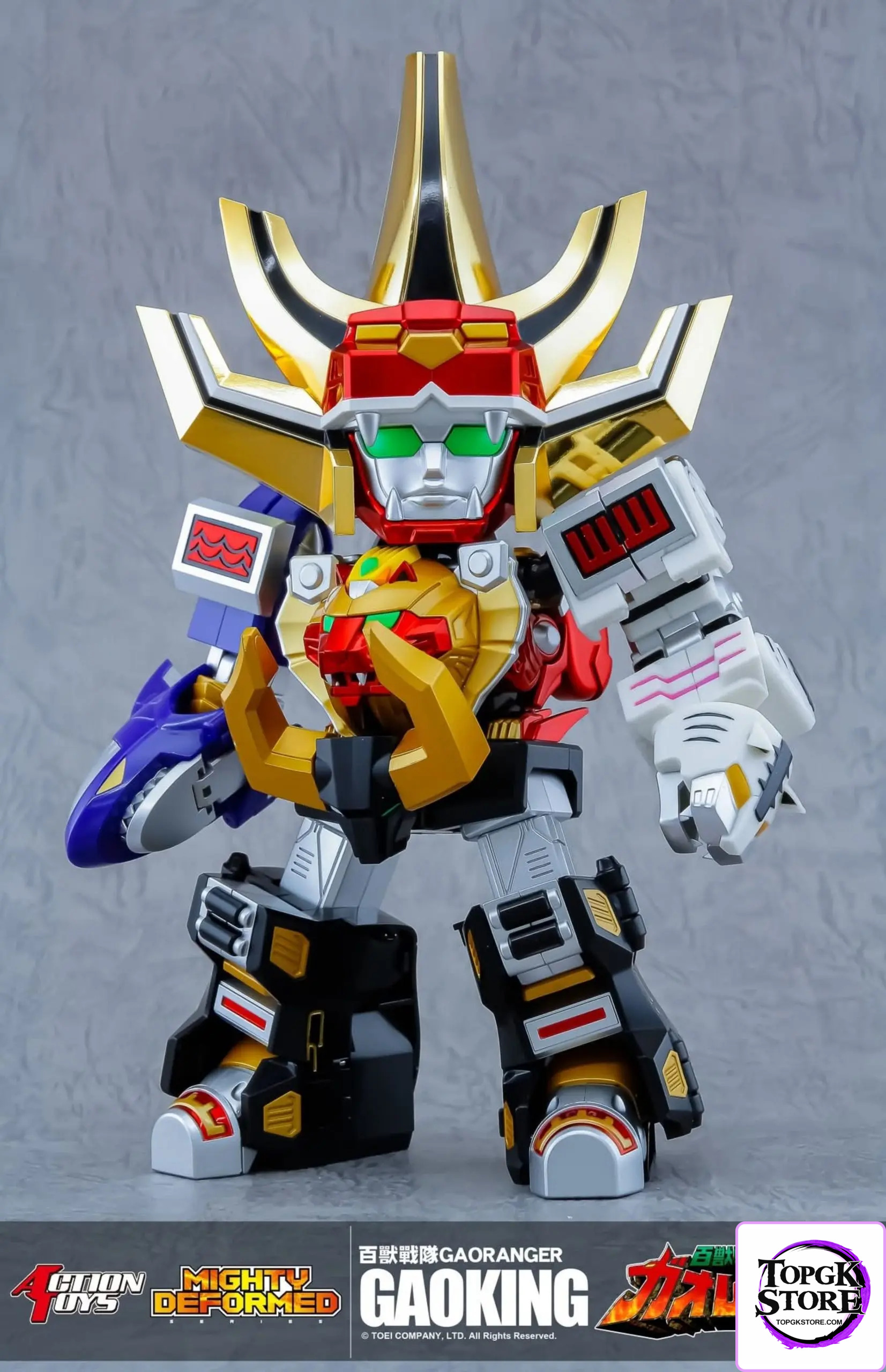 Action Toys – MIGHTY DEFORMED GaoKing Hyakujuu Sentai Gaoranger (Licensed) - Photo 11 | TopGKStore