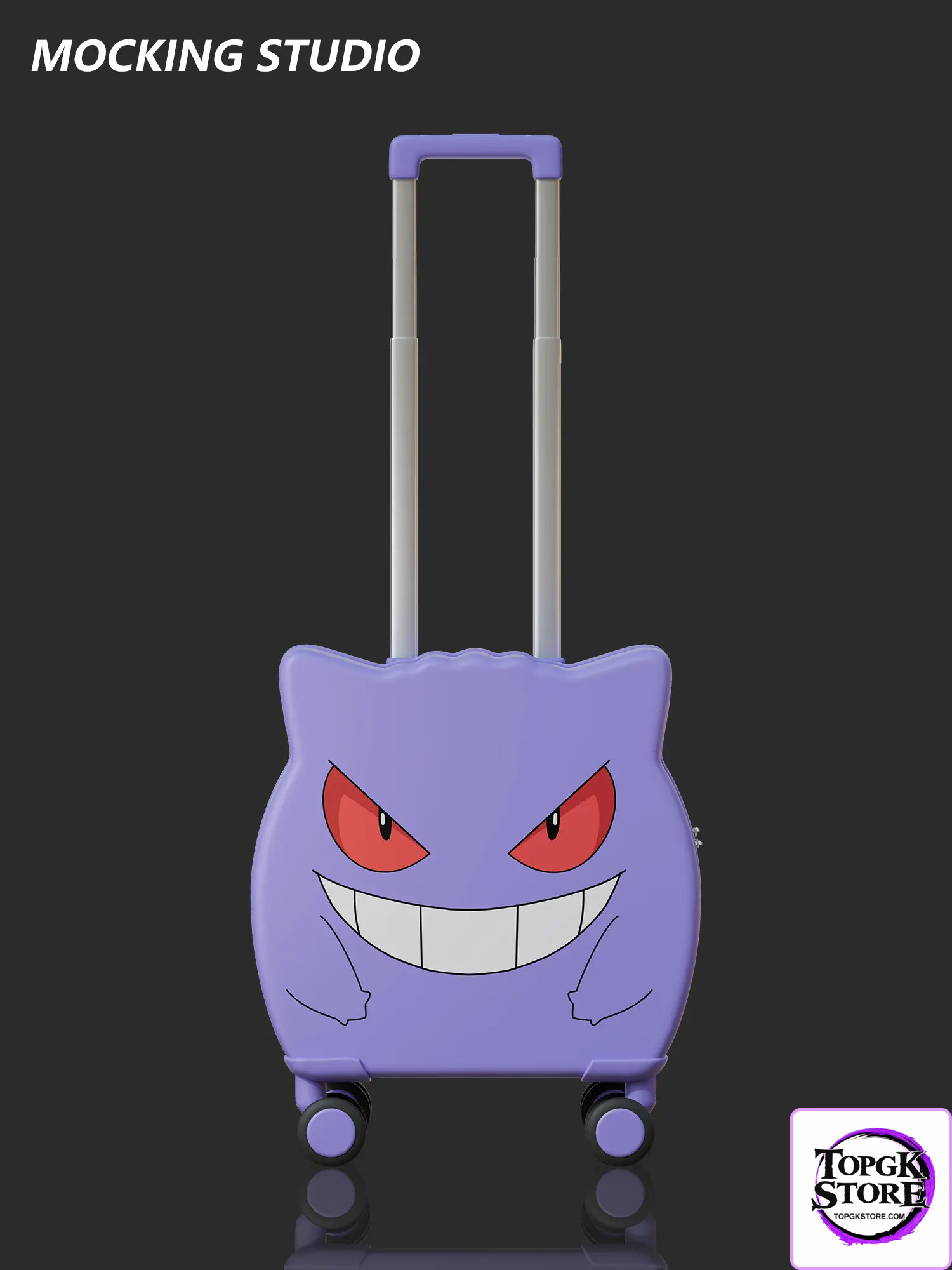 Mocking Studio – Pokémon Gengar x Gastly Suitcase - Photo 6 | TopGKStore