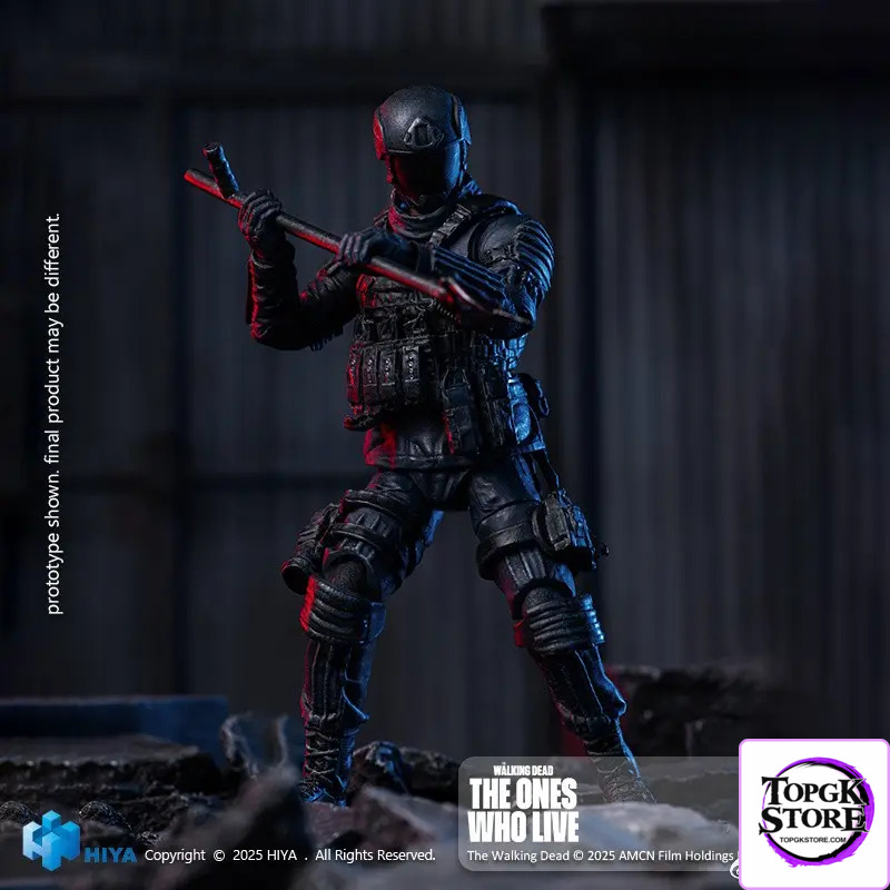 HIYA Toys – The Walking Dead: The Ones Who Live Civic Republic Military Soldier EMW0435 (Licensed) - Photo 5 | TopGKSto