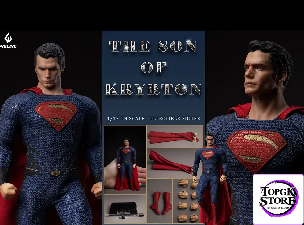 WELIKE TOYS Studio – DC 1/12 Superman The Son of Kryton WLTO3 Action Figure - Photo 4 | TopGKStore