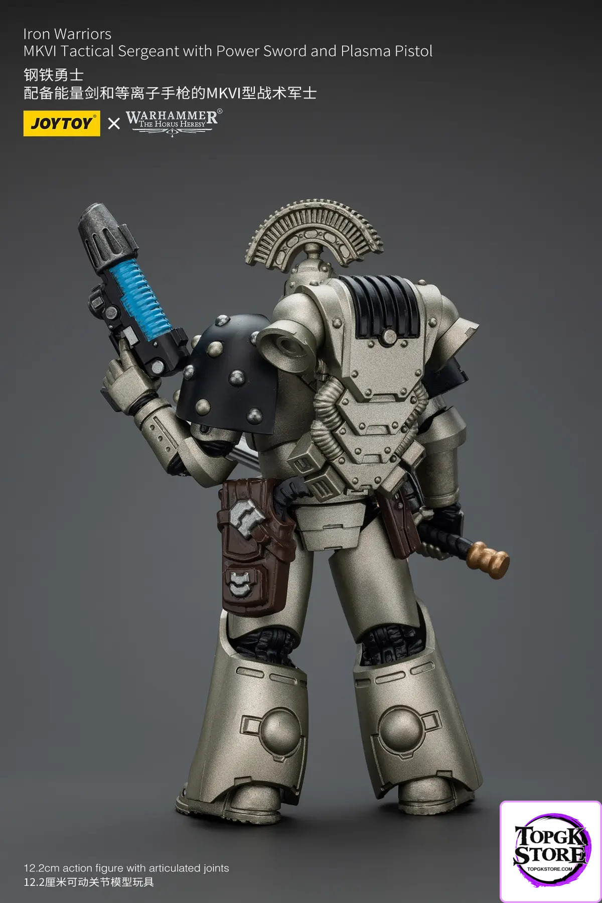 JOYTOY – 1/18 Iron Warrior MKVI Tactical Sergeant with Power Sword & Plasma Pistol JT01758 (Licensed) - Photo 11 |