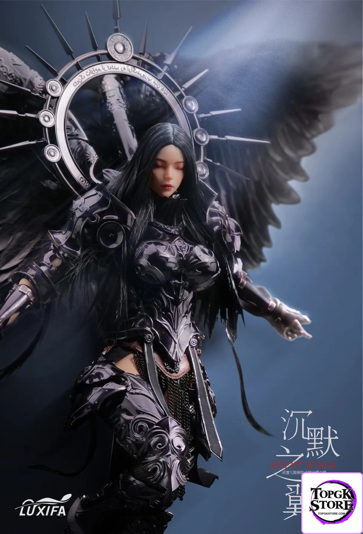 LUXIFA Studio – 1/6 Scale 7th Anniversary Limited Edition Silent Wings Dark Angel & Soloist LXF2512 (Licensed) - Ph
