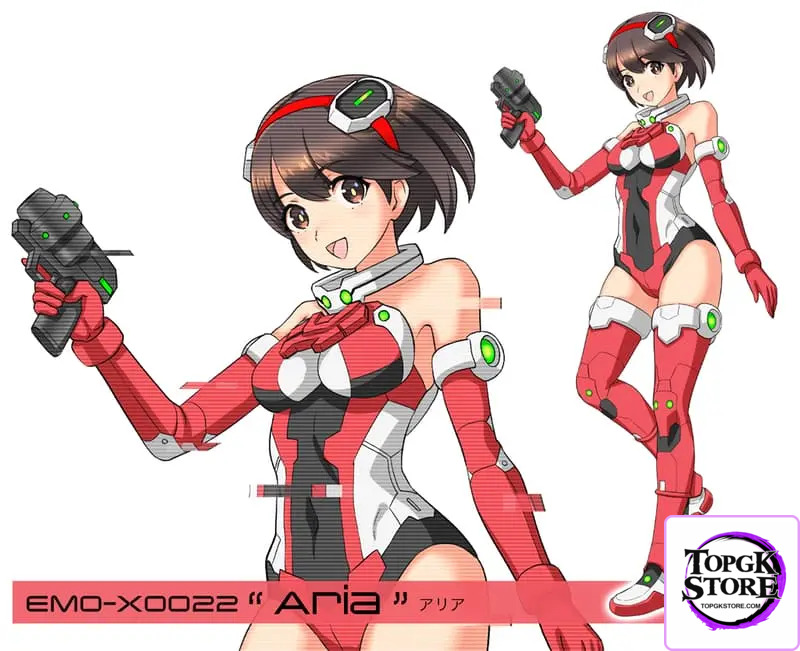 Hasegawa – A.S.G Girls EMO-X0022 “Aria” & X0024 “Ciel” 1/12 Plastic Model (Licensed) - Phot