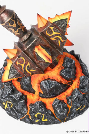 Blizzard Entertainment – World of Warcraft Sulfuras Glowing Collectible Display Piece BLZ012 (Licensed) - Photo 2 | Top