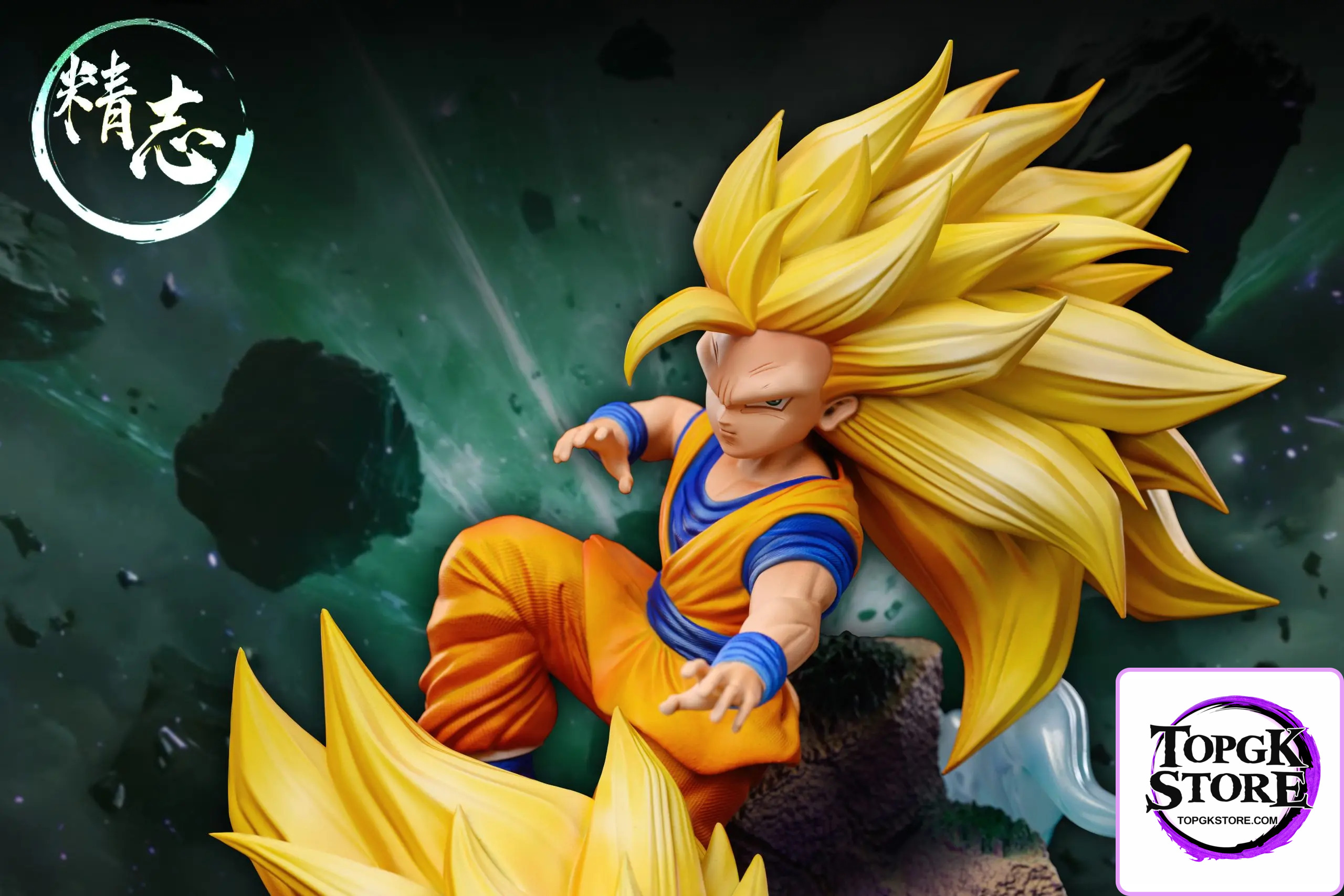 Jing Zhi Studio – Dragon Ball DAIMA Super Saiyan 3 Goku & Vegeta - Photo 3 | TopGKStore