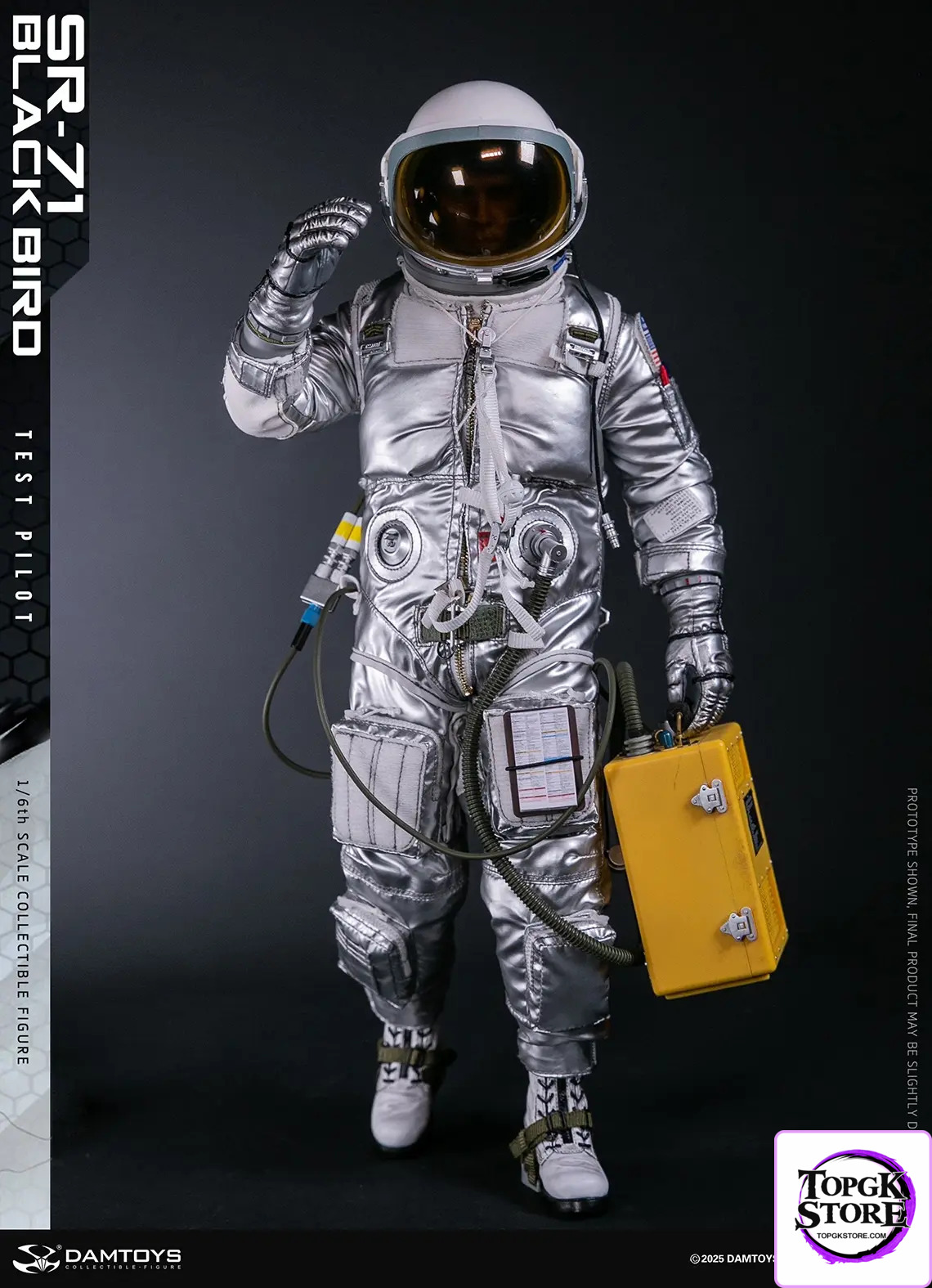 DAMTOYS – 1/6 Scale SR-71 Blackbird Test Pilot NO.78109 (Licensed) - Photo 13 | TopGKStore