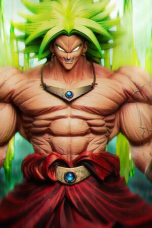 KING Studio – Dragon Ball Legendary Super Saiyan Broly - Photo 2 | TopGKStore