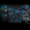 Hottoys – RoboCop 2 RoboCop & RoboCain 1/6th scale Collectible Figure MMS827 MMS828 (Licensed) - Photo 10 | TopGKSt