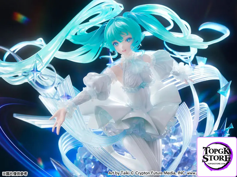 SSF & eStream – Hatsune Miku -Crystal Dress Ver.- 1/7 Scale Figure (Licensed) - Photo 1 | TopGKStore