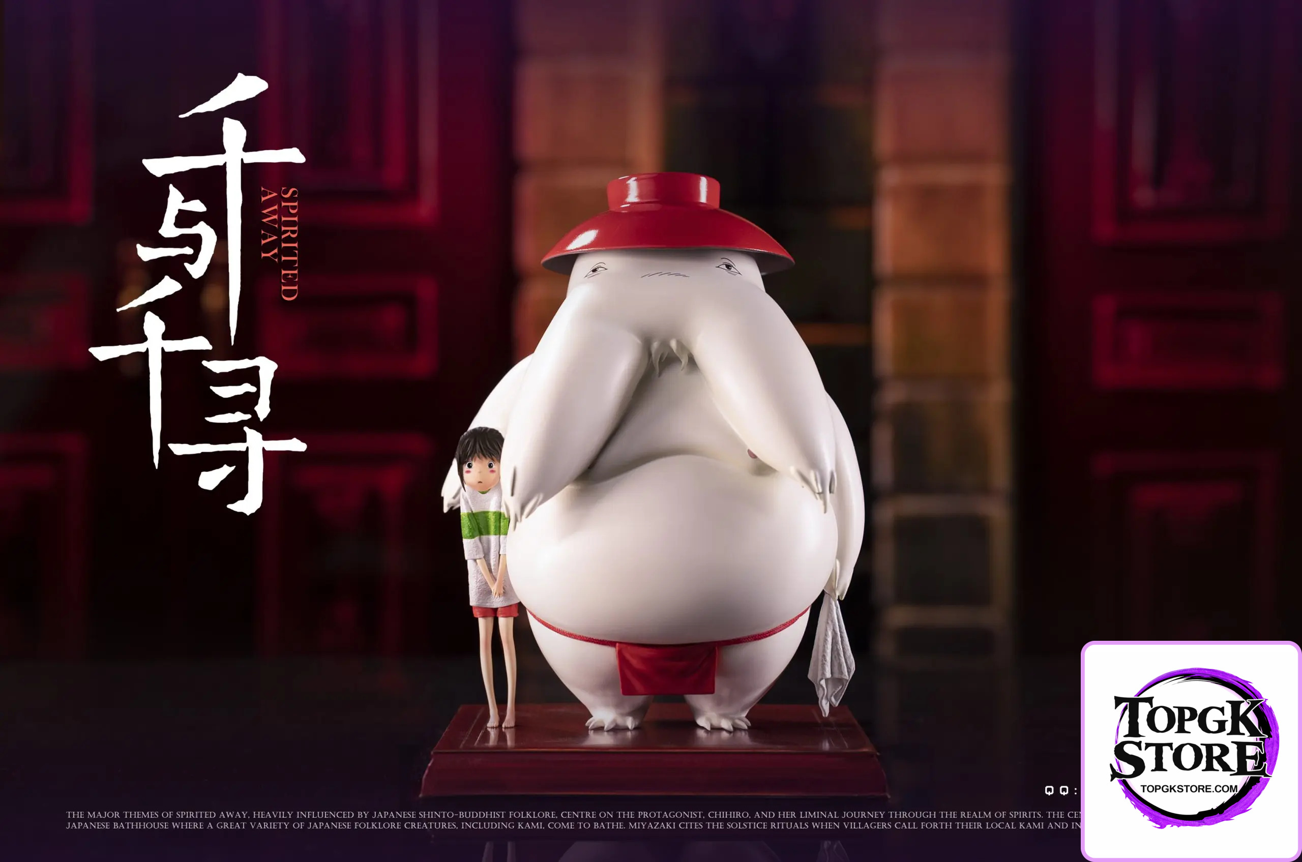 White Deer Studio – Spirited Away Chihiro and Radish Spirit - Photo 1 | TopGKStore