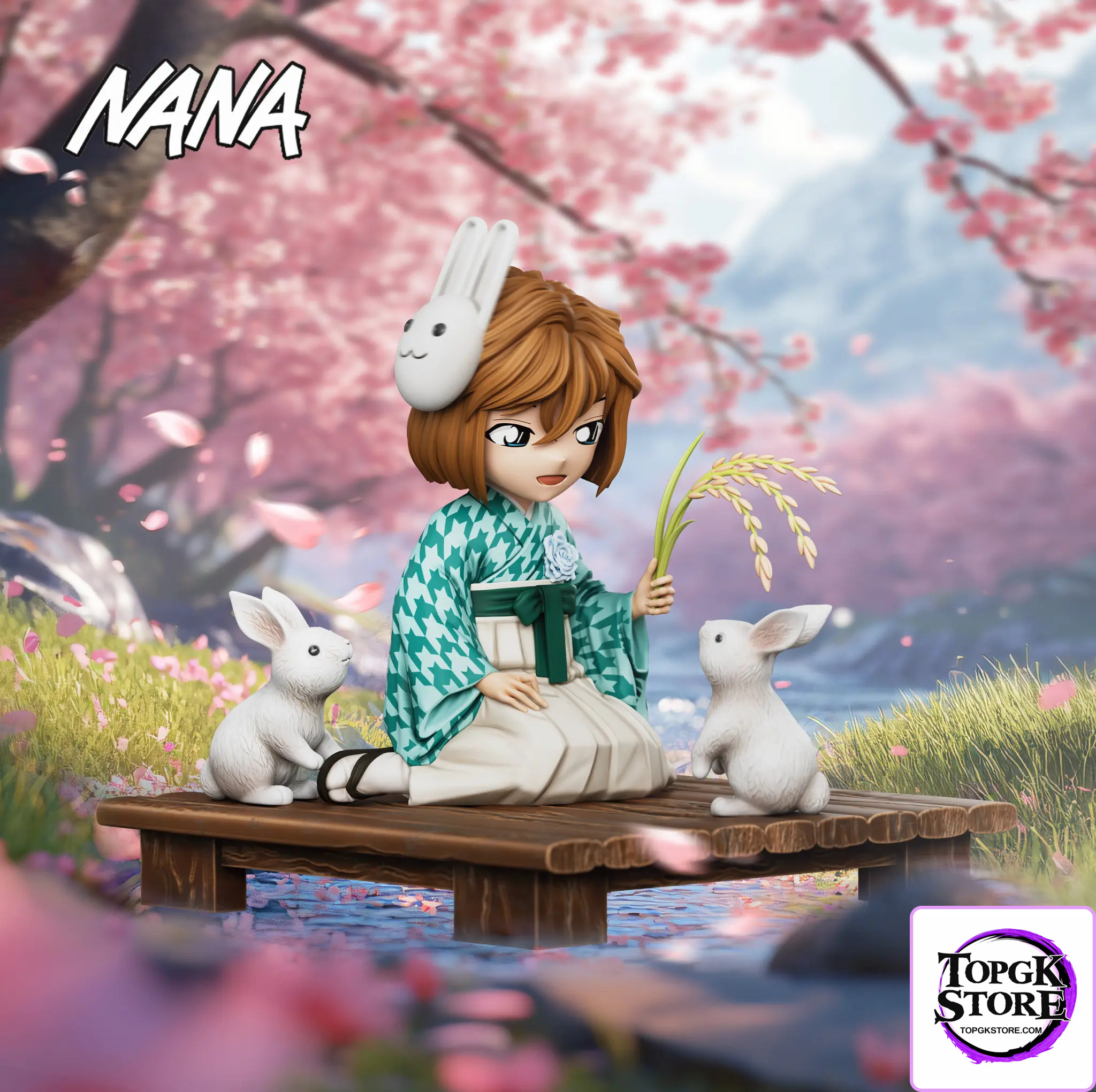 NANA Studio – Detective Conan Dragon Boat Festival Ai Haibara in Rabbit Kimono - Photo 1 | TopGKStore